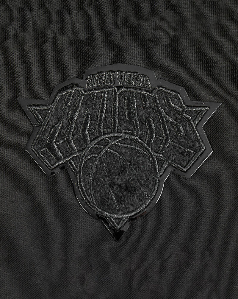 PRO STANDARD New York Knicks Triple Black Fleece Hoodie Dress BNKB54931-3BK Black 2