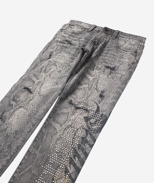 Kids' Sanity Stud Python Slim Fit Denim