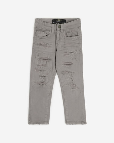 Kids' Clean Distressed Slim Fit Jeans (2-7)