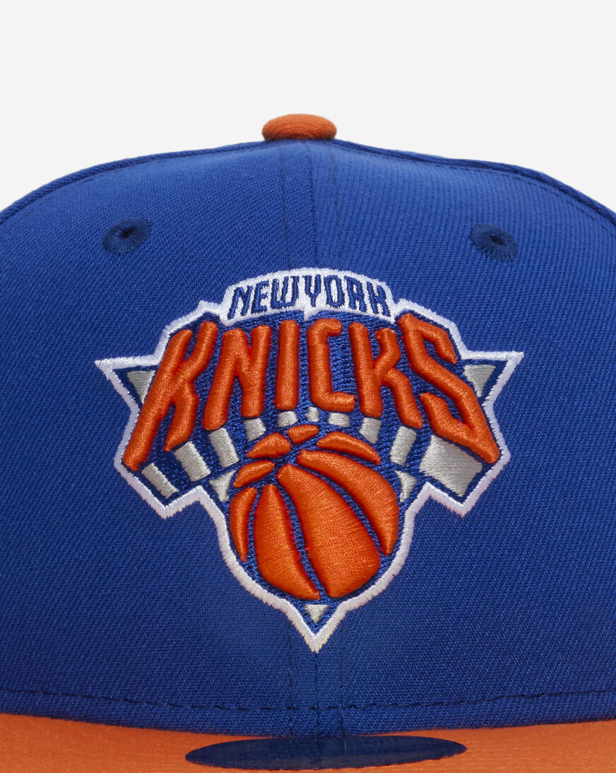 Shop New Era 59Fifty New York Knicks Core Fitted Hat 70343623 blue