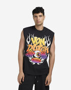 Von Dutch Flames Foil Muscle Tank 4VND9B7773-BLK Black 1