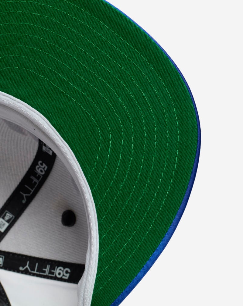 New Era 59Fifty New York Mets Satin Fitted Hat 60623221 White 4