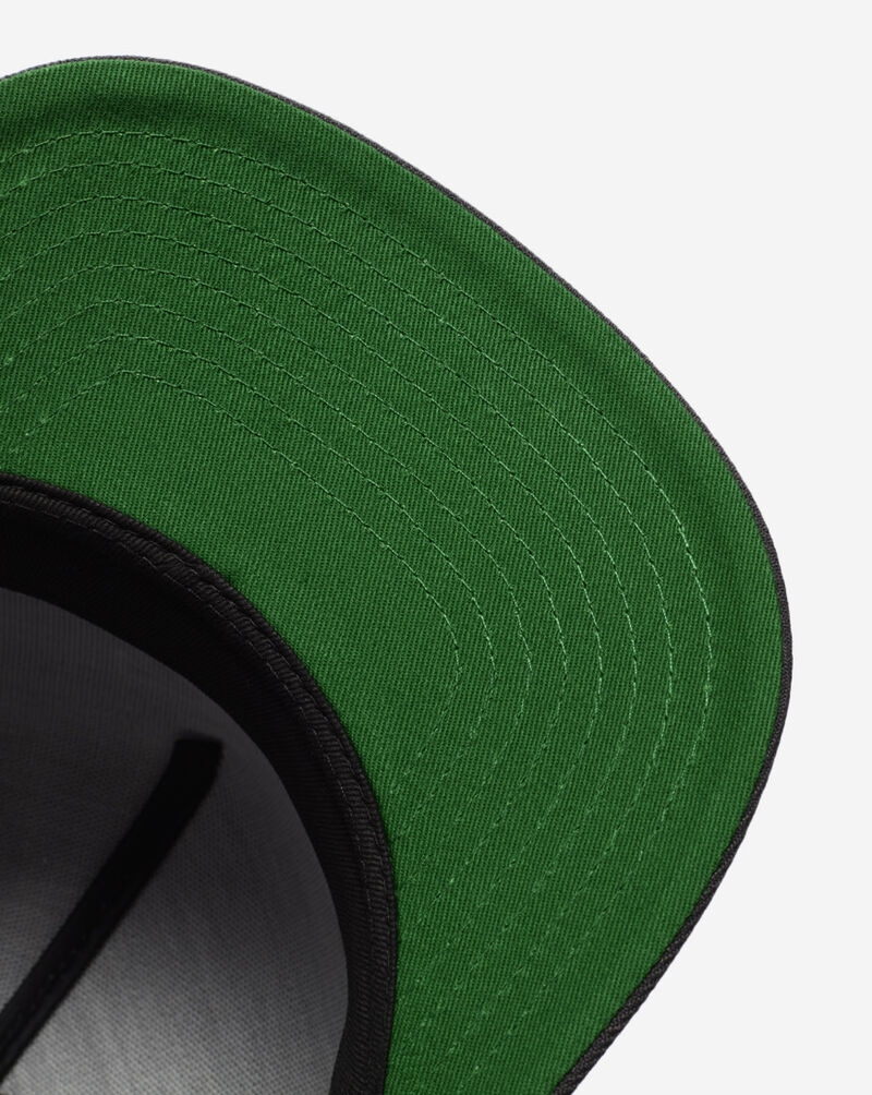 New Era 9Fifty Los Angeles Dodgers A-Frame Graphite Red Snapback Hat 70886286 Grey 4