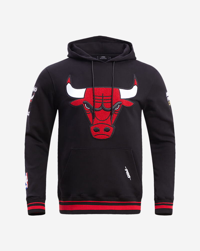 PRO STANDARD Chicago Bulls Retro Classic Fleece Pull Over Hoodie BCB556008-BRK Black 1