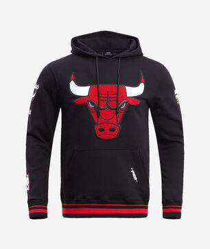 Chicago Bulls Retro Classic Fleece Pull Over Hoodie