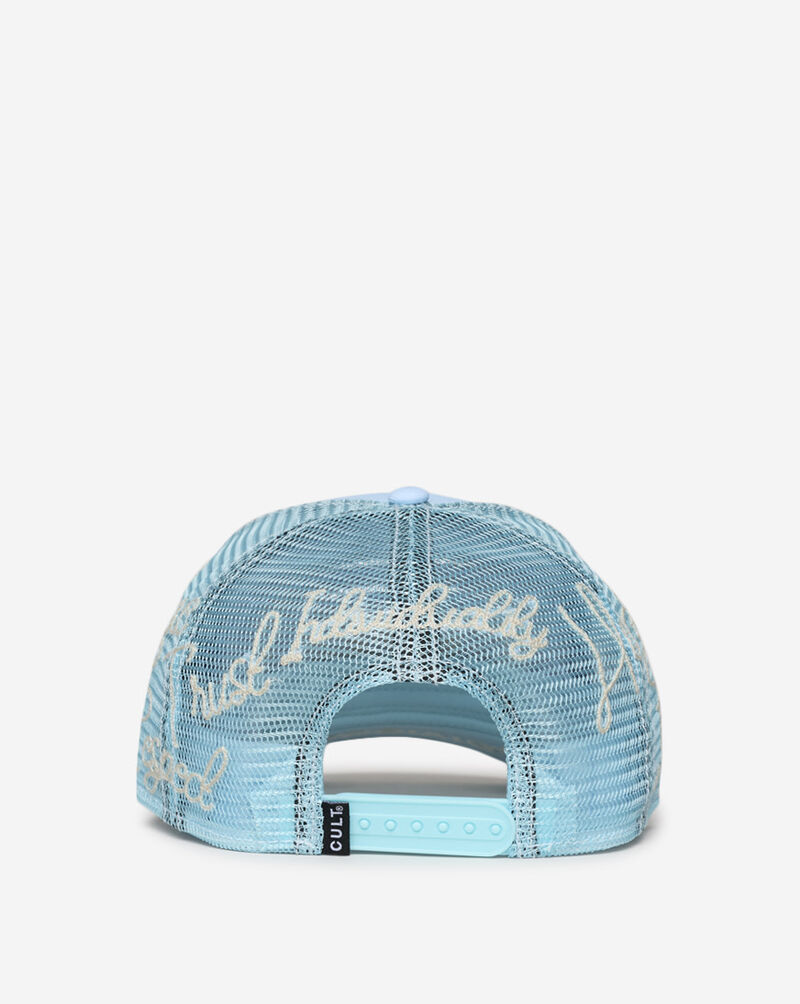 Cult of Individuality Mesh Back Community Trucker Hat 626AC-CH59A Blue 3