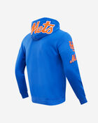 PRO STANDARD New York Mets Classic Chenille Double Knit Full-Zip Hoodie  LNM531928-RYB Blue 3