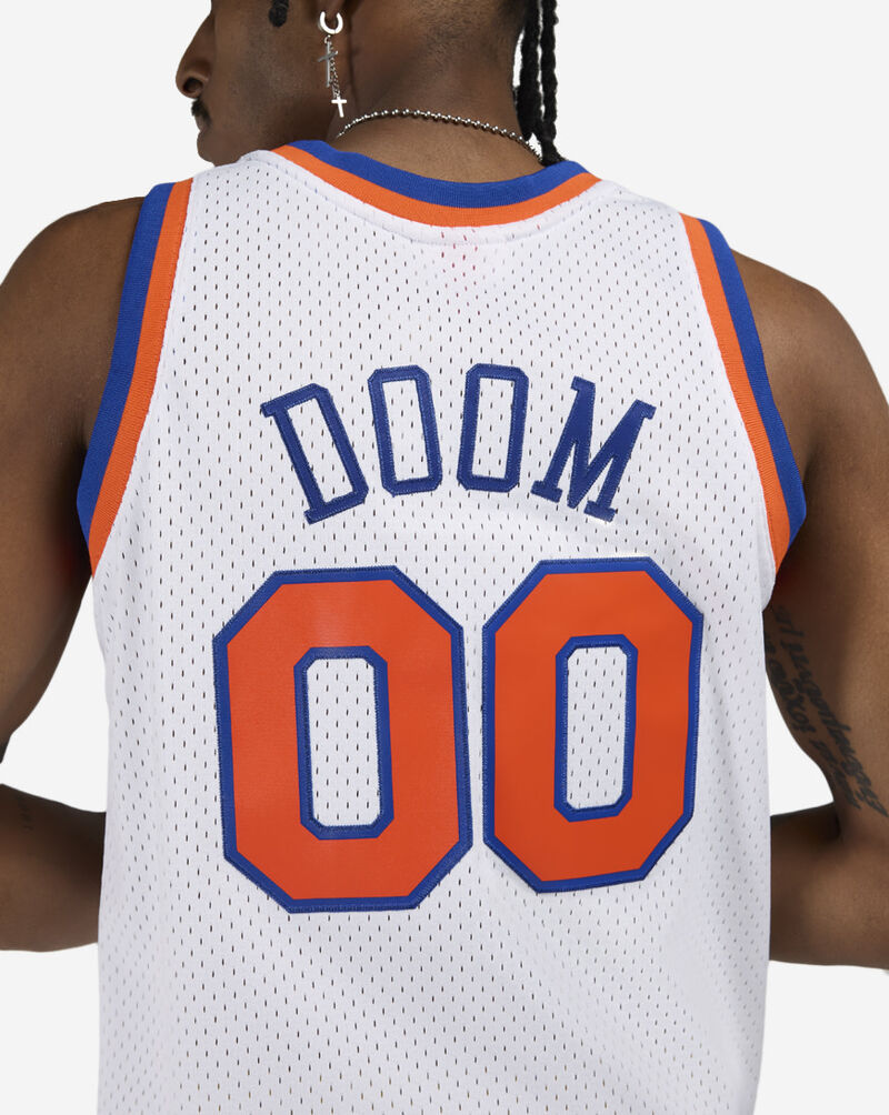 Mitchell  Ness Doomsday 2025 Knicks Jersey JY17161-NYKWHIT Blue 3