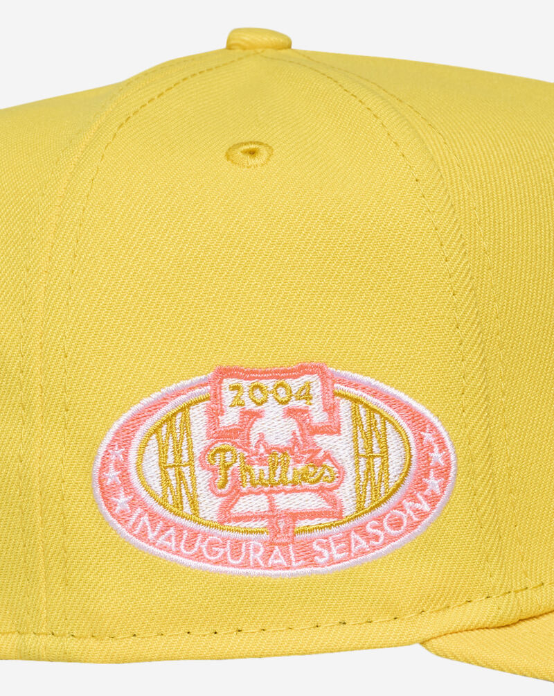 New Era 9Fifty Philadelphia Phillies A-Frame Snapback Hat 71009588 Yellow 2