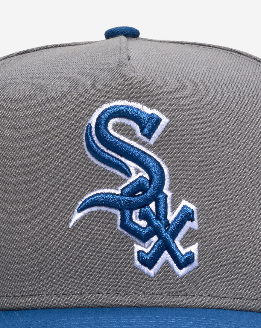 New Era 9FIFTY キャップ 60cm グレー/ターコイズ Shop New Era 9Fifty Chicago White Sox A-Frame Snapback Hat
