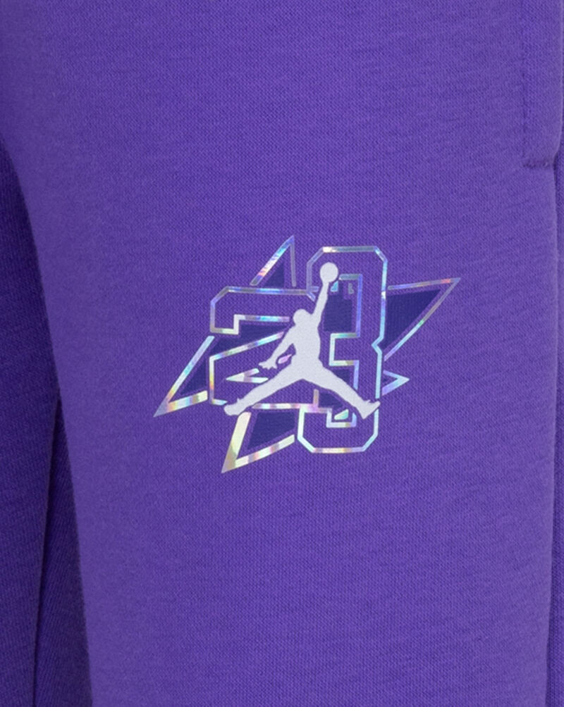 purple jordan pants