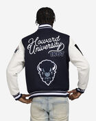 Howard University Vintage Varsity Rib Wool Varsity Jacket
