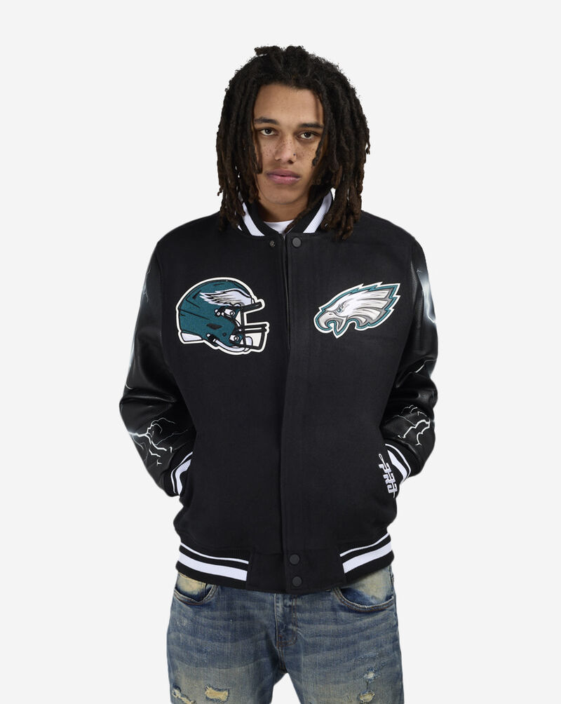 PRO STANDARD Philadelphia Eagles Lightning Jacket FPE6411739-BLK Black 1