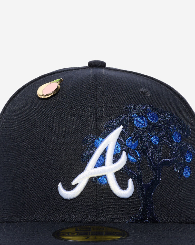 New Era 59Fifty Atlanta Braves City Graphic Fitted Hat 60915576 Blue 2