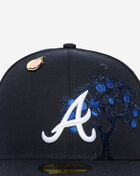 New Era 59Fifty Atlanta Braves City Graphic Fitted Hat 60915576 Blue 2