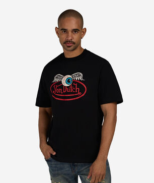 Flying Eye Logo Tee
