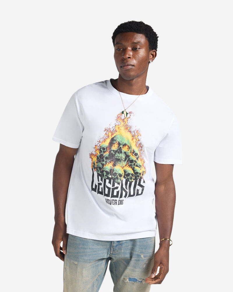 Urban Classics Legends Never Die Skulls MTUS754-US-00220 White 1