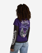 Von Dutch Mesh Long Sleeve Top  7VND5B0796SN Purple 2