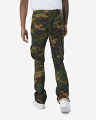 Stacked Cargo Twill Pants