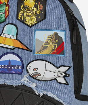 Denim Tear 3am Patch Backpack