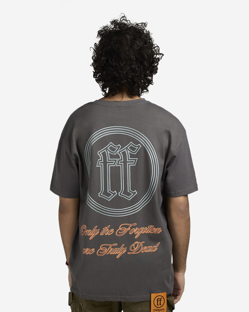 Forgotten Faces hooded tee FOFUS113-03516 Grey 2