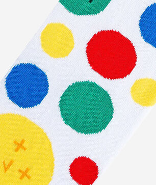 Twister Split Crew Straight Socks