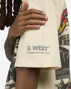 G West Cosmic Sky Ride Tee GWDSPPT9091 White 3