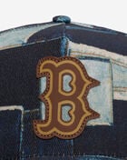 New Era 9Fifty Boston Red Sox A-Frame Denim Patchwork Snapback Hat 60833841 Multi 2