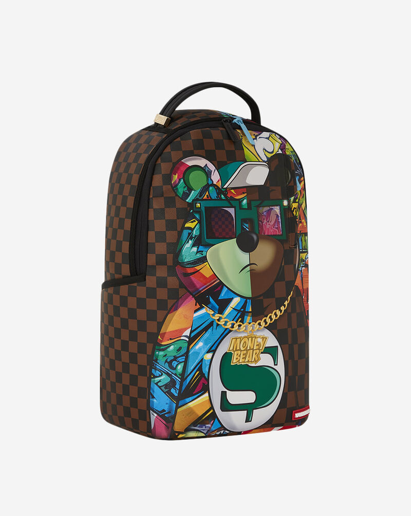 Sprayground Bear Don't Care Backpack B6095 Multi 4
