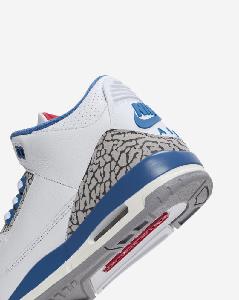 Jordan Big Kids' Air Jordan 3 Retro "True Blue" DM0967-104 White 8
