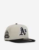 New Era 9Fifty Oakland Athletics A-Frame Snapback Hat 71012997 Grey 1