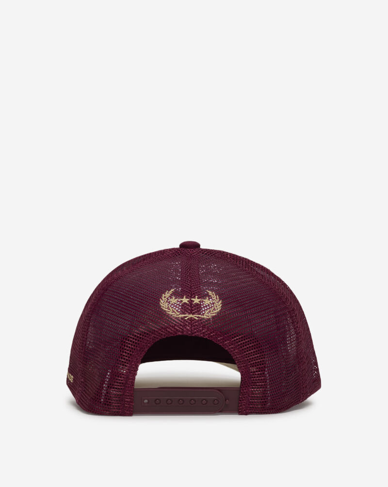 Field Grade No F Given Twill Mesh Back Trucker Hat 1005923 Red 3