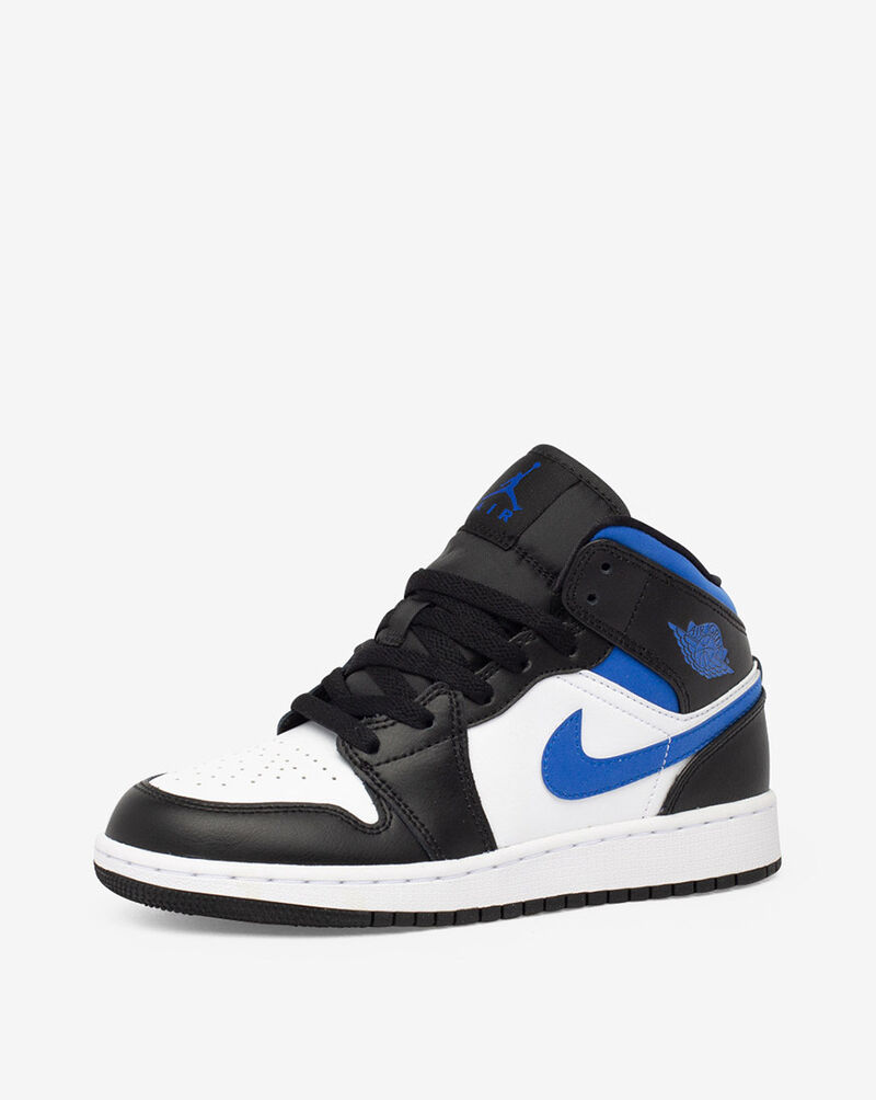 Jordan Grade School Air Jordan 1 Mid 554725-140 Black 2