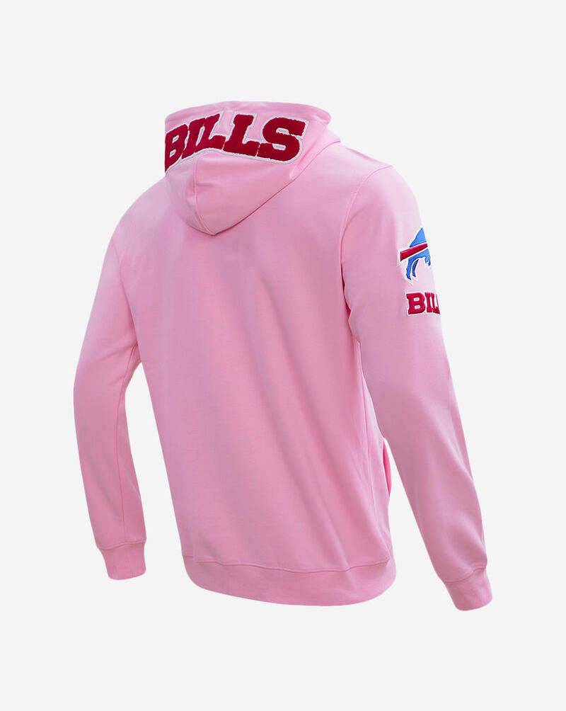 PRO STANDARD Buffalo Bills Classic Chenille Double Knit Full-Zip Hoodie FBB5410173-PNK Pink 3