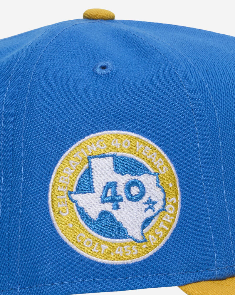 New Era 9Fifty Houston Astros A-Frame Snapback Hat 71002396 Blue 2