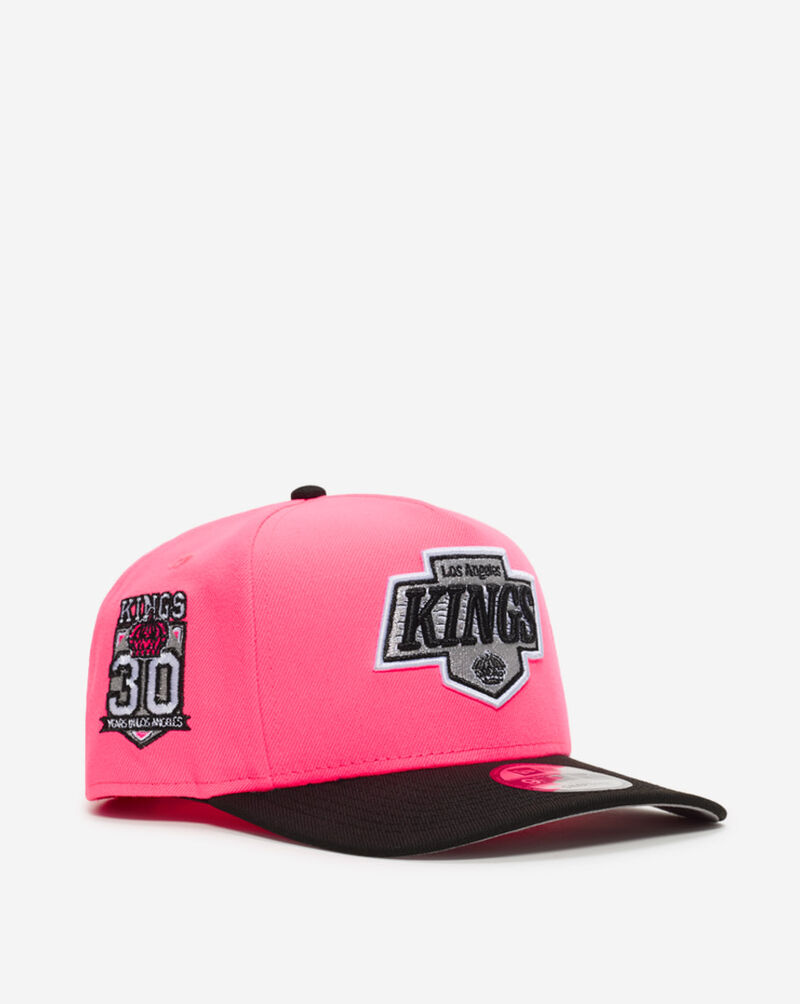 New Era 9Fifty Los Angeles Kings A-Frame Snapback Hat 71048753 Pink 1