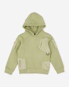 Copper Rivet Toddler Pocket Pullover Hoodie 331033-OLV Green 1