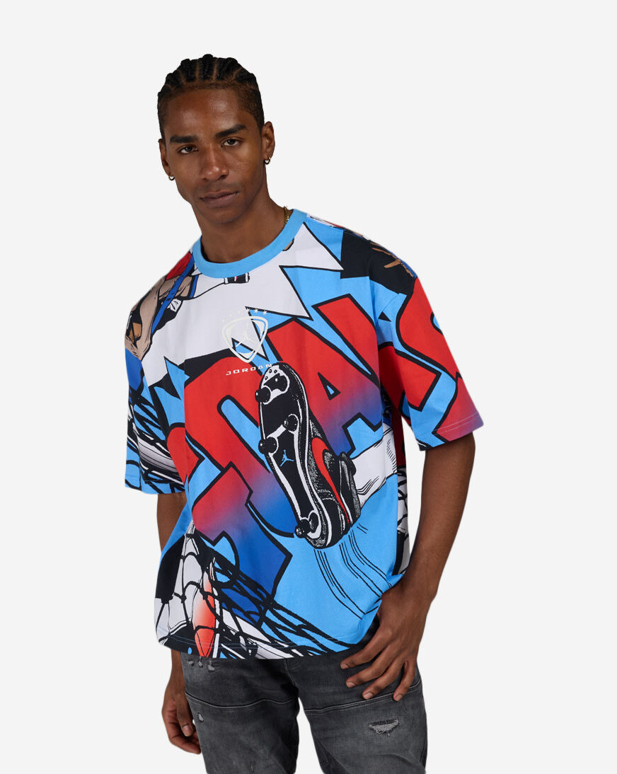 Shop Jordan Brooklyn Short-Sleeve Graphic T-Shirt IO0012-100 white