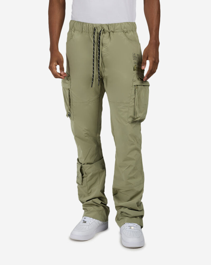 Smoke Rise Utility Windbreaker Pants WP26S483SN-OIL Green 1