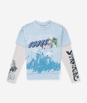 Kids' Graffiti Long Sleeve Tee