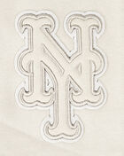 PRO STANDARD New York Mets Neutral Fleece Short  LNM3311669-EGG cream 2