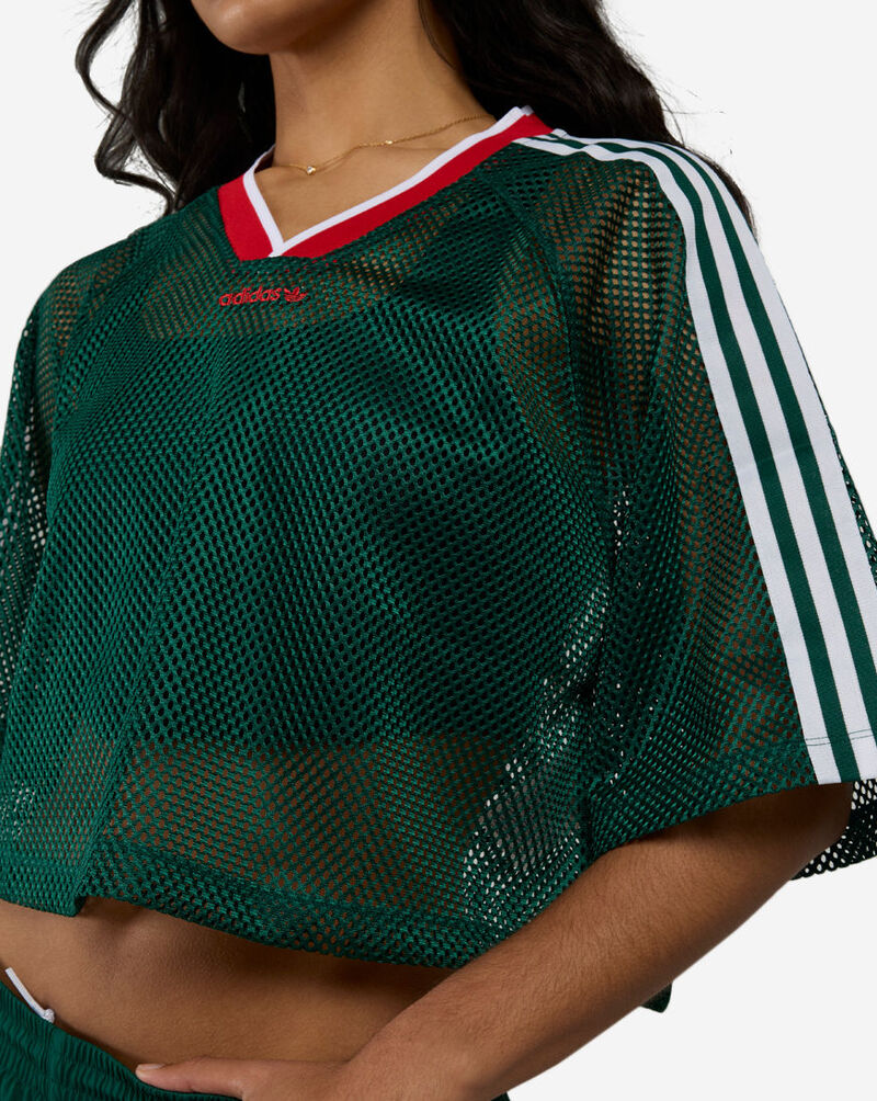 adidas Mesh Short Sleeve T-Shirt KD8805 Green 3