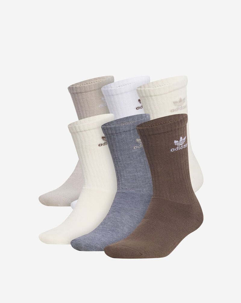 adidas Trefoil Crew Socks (6pk) IU8075 Multi 1