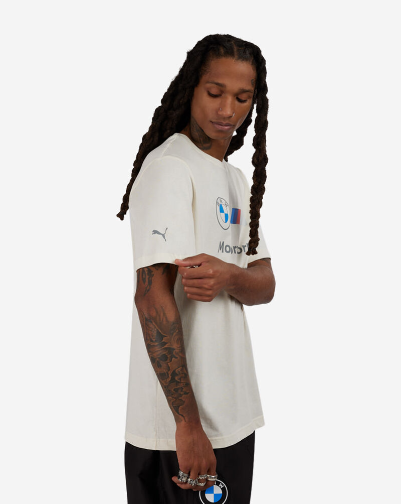 Puma BMW Motorsport Essential Logo Tee 53814807 cream 2