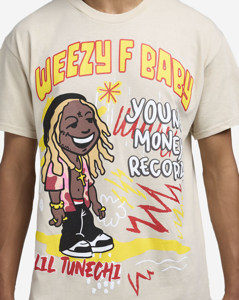 Graphic Tees Lil Wayne Hits Tee RLW-22-250 Beige 3