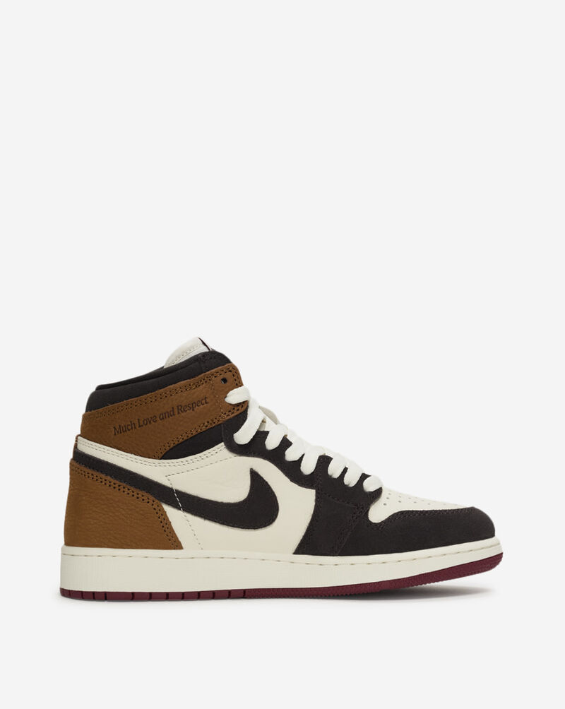 Jordan Big Kids' Air Jordan 1 Retro High OG "Love Letter" FD1437-201 Brown 4