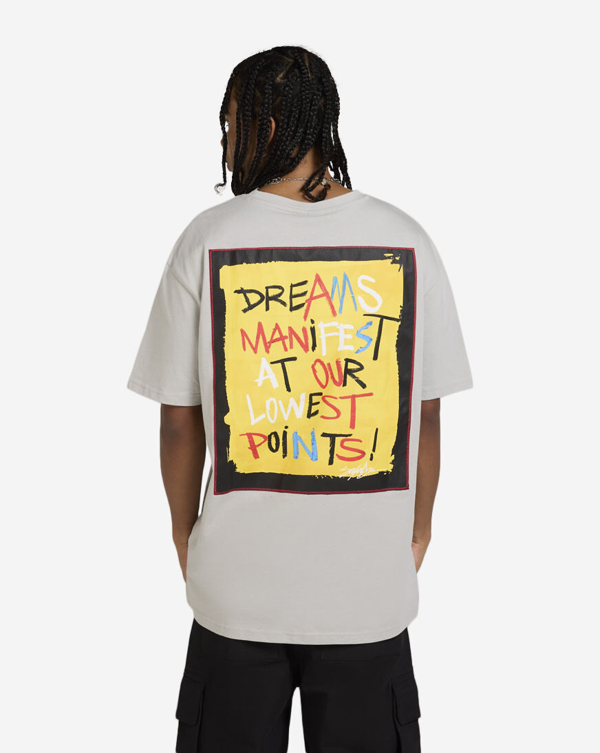 Shop King Saladeen Dreams Manifest Retail Tee KS007-GRY grey