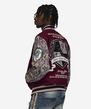 Tapestry Varsity Jacket