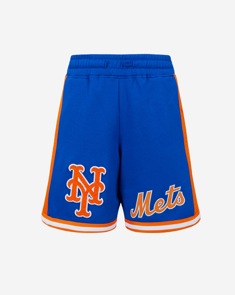 PRO STANDARD Big Boys' New York Mets Classic Fleece 2.0 Short LNMB3315043-RYO Blue 1