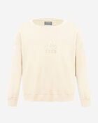 PRO STANDARD Big Boys' Los Angeles Dodgers Neutral Fleece Crewneck LLDB5315083-EGG cream 1